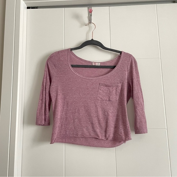 Ardene Tops - 3/$25 Ardene Cropped 3/4 sleeve shirt